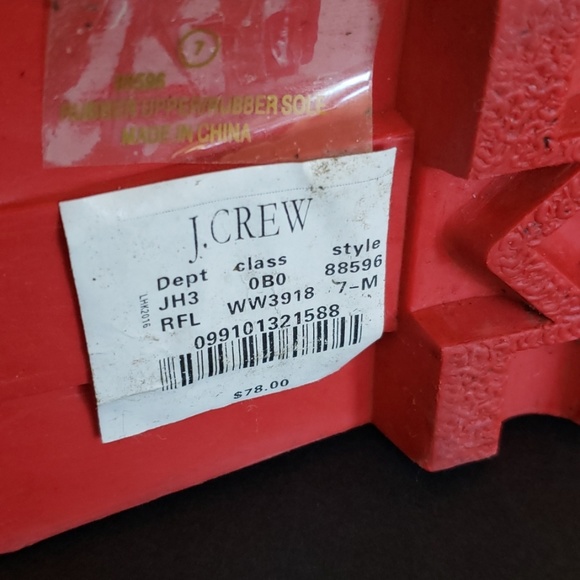 J.crew  rain boots - Picture 8 of 8